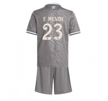 Real Madrid Ferland Mendy #23 Koszulka Trzecia dzieci 2024-25 Krótki Rękaw (+ krótkie spodenki)